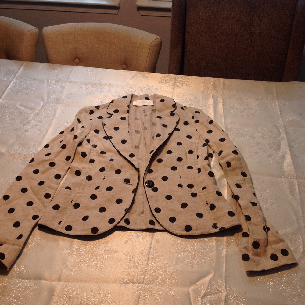 Valentino. One button blazer .
